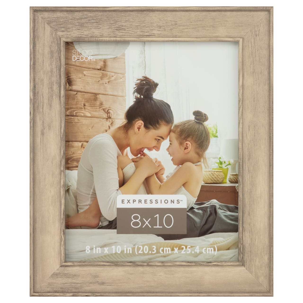 12 Pack: Light Gray Wood Grain Frame, Expressions™ by Studio Décor®